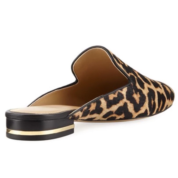 🐆 Michael Kors, Natasha Cheetah-Print Calf-Hair Slide Mules - Picture 8 of 16